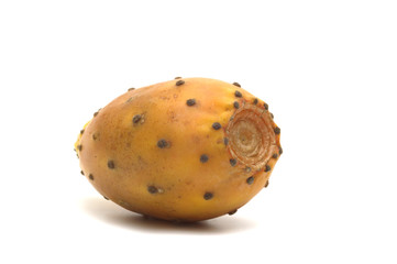 exotic fig on white background