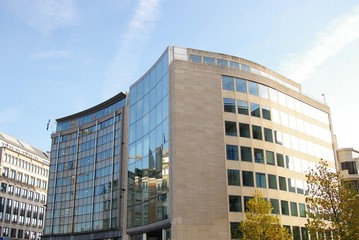 modern architecture in Brussels, Belgium