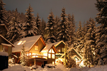 Winter cabin - Powered by Adobe