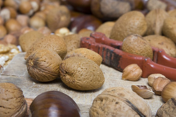 Amandes et fruits secs