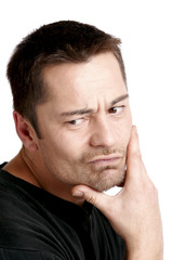 Obraz premium expression face of the actor