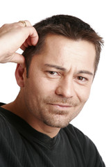 Obraz premium expression face of the actor