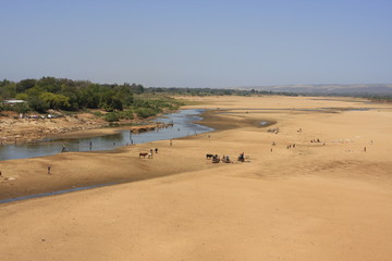 rivière assèchée bérenty