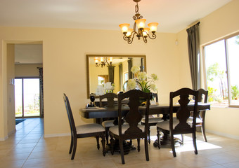 Modern dining room
