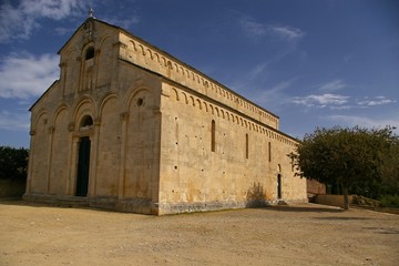 Fototapeta premium Cathédrale du Nebbio à Saint-Florent