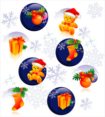 Christmas repeatable seamless pattern - decoration
