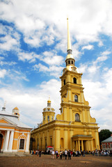 Petropavlovsk castle Saint Petersburg Russia