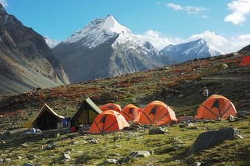 Trekking camp