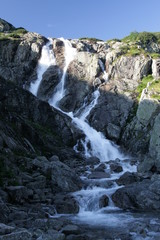 Waterfall Siklawa, Tatra mountains