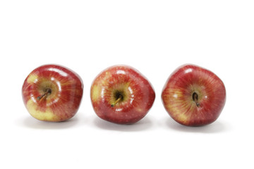 Delicious red apples
