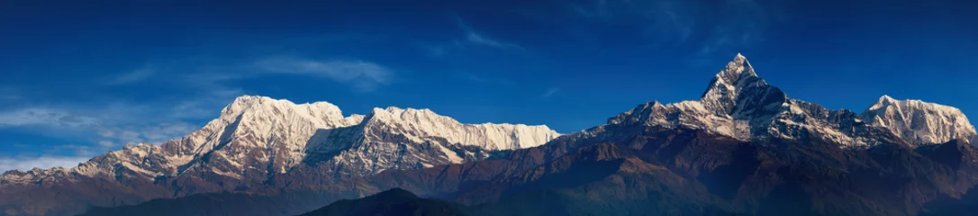 Foto op Plexiglas Annapurna Himalayan panorama