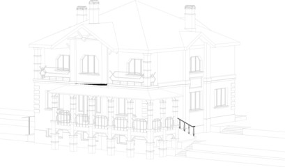 House drawing - 5171215