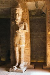 Ancient temple abu simbel - egypt