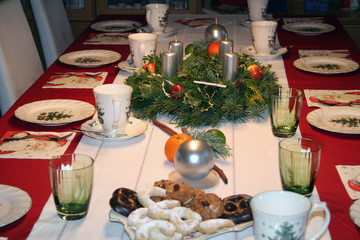 Weihnachtstafel