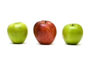 Three apples