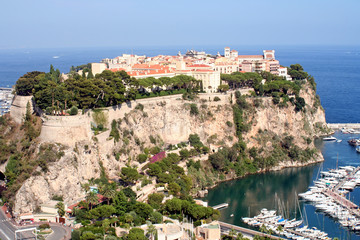 Le rocher de Monaco