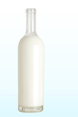 Bouteille de lait frais