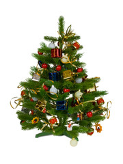 Decorated christmas tree