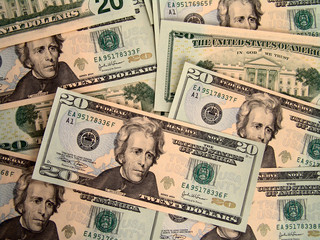 US Twenty Dollar Bills