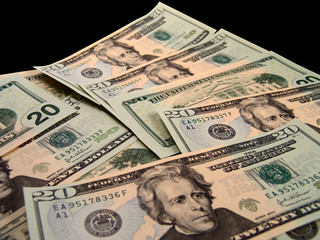 US Twenty Dollar Bills
