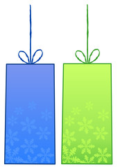 Etiquettes de cadeau