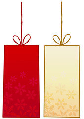 Etiquettes de cadeau