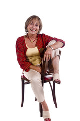 Fototapeta premium Beautiful Older Model