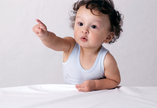 Portrait of the child.