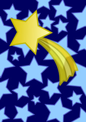 Fototapeta premium Bethlehem star for Christmas