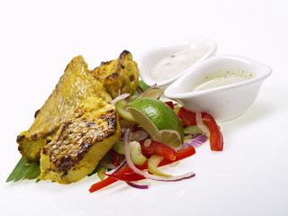 indisches tandoori red snapper