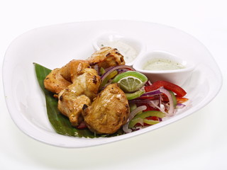 indisches tandoori hühnchen tikka