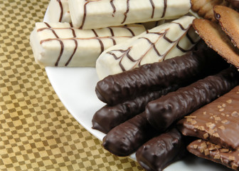 Assorted Cookies on a Plate