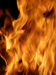 Flames or fire