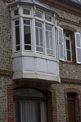 Stone residence with enclosed terrace