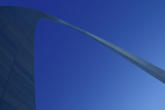 Close up on The Arch at St. Louis