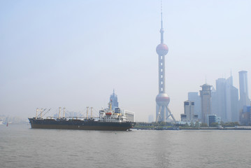 Pudong from the river