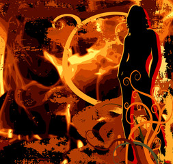 Hot Women On Fire - 5194811