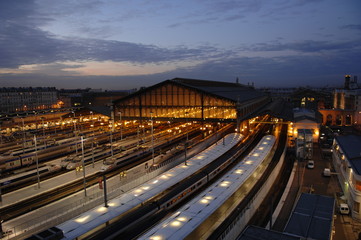 Fototapeta na wymiar Paris Stacja północ