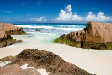 Seychelles, la digue, petite anse