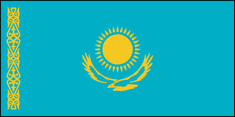 Drapeau du Kazakhstan