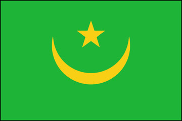 Drapeau de la Mauritanie