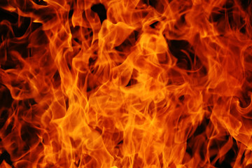 Abstract fire background