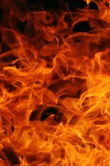 Fototapeta premium Abstract fire background
