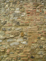 Steinwand Struktur