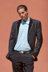 Fototapeta premium Businessman in suit