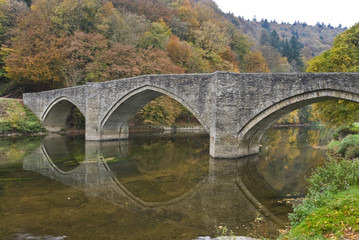 Bridge across a river