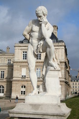 Obraz premium Statue du palais du Luxembourg