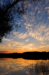 Sunset West Lake
