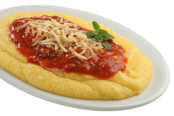 Polenta estilo Italiano