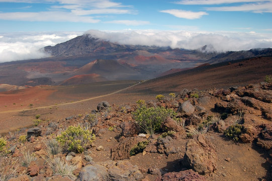 Haleakala Volcanic Crater
